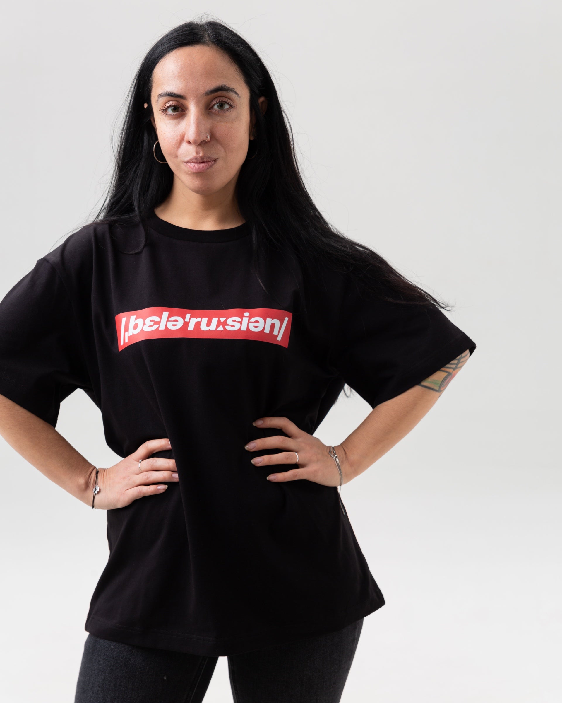 Black t-shirt “Belarusian”