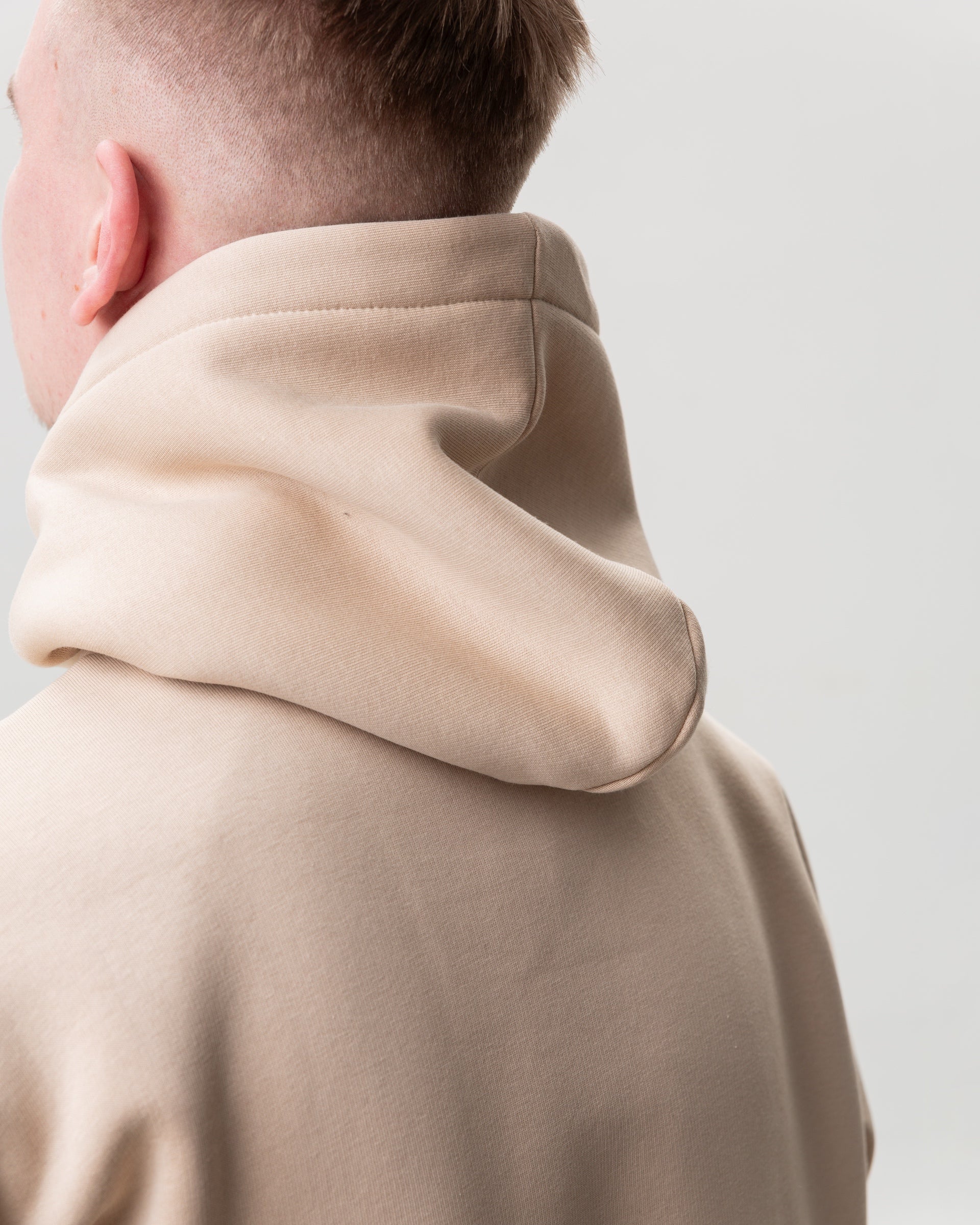 Beige hoodie “You are absolutely right!”