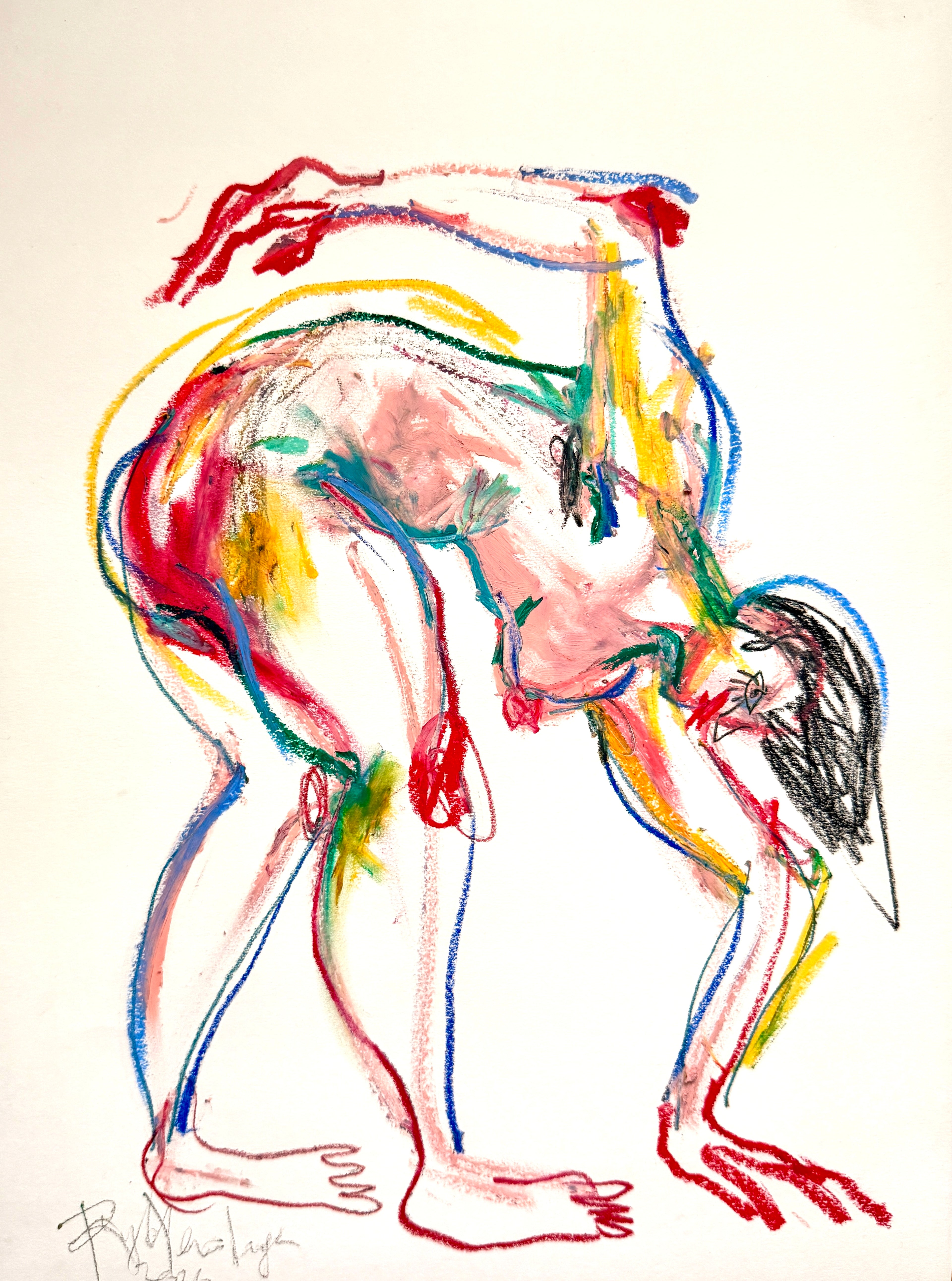 Nastya Rydlevskaya: Original Sketch