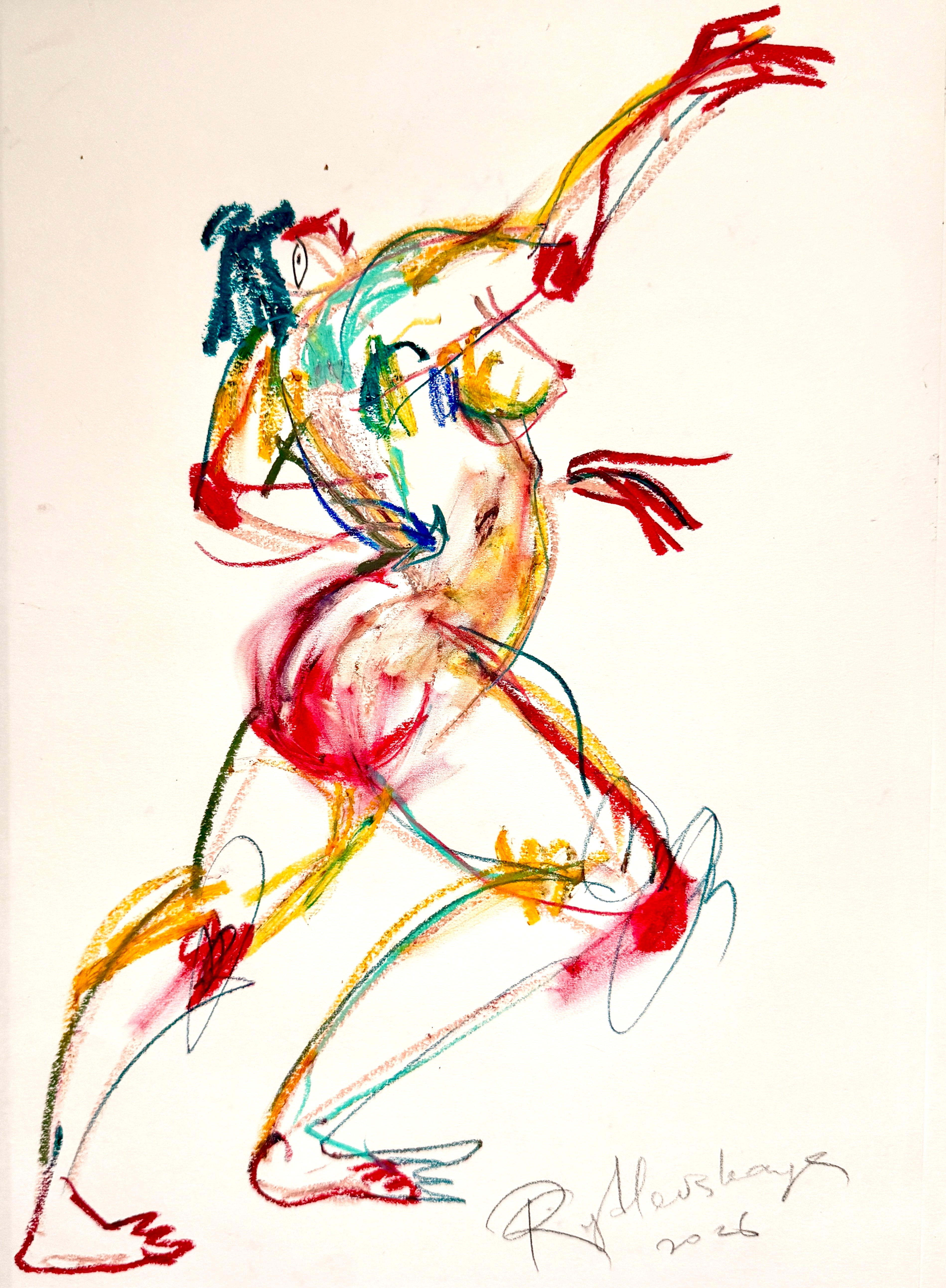 Nastya Rydlevskaya: Original Sketch