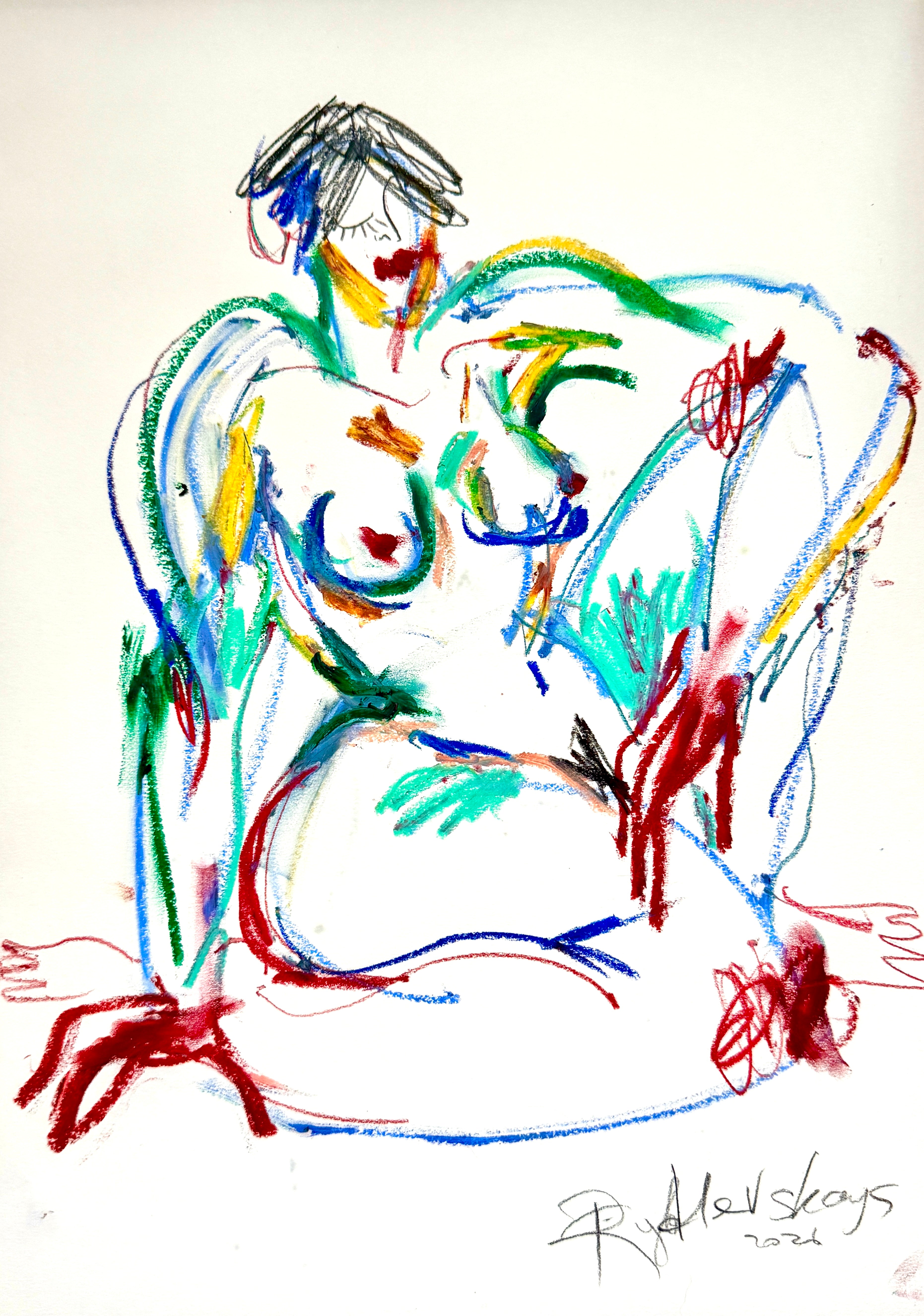 Nastya Rydlevskaya: Original Sketch