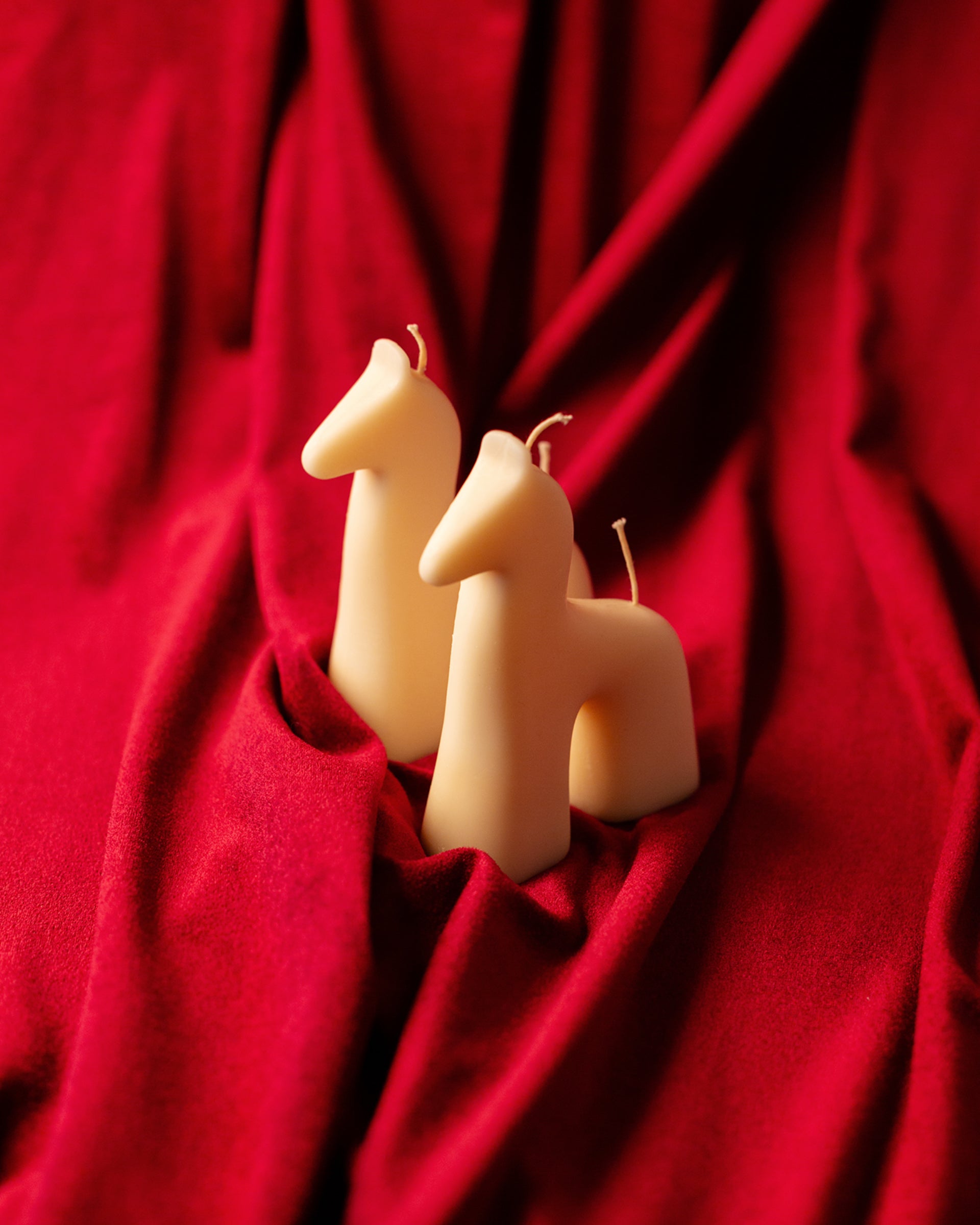 Candle set “Little horses”